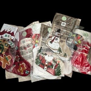 Assorted Christmas Stocking Decorations (See inside for variations)